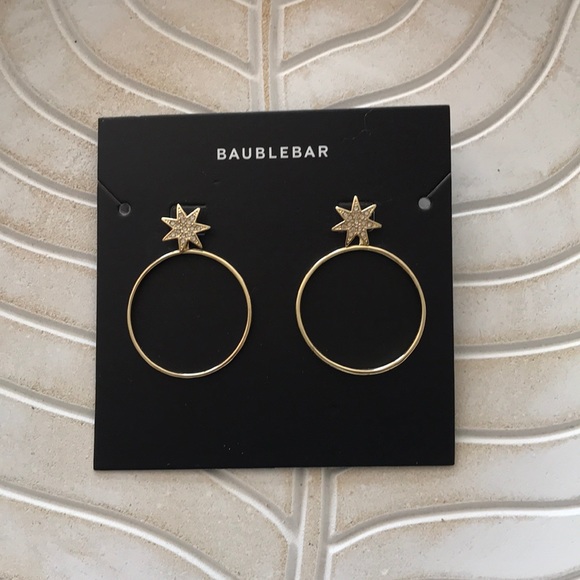 BaubleBar Jewelry - Baublebar Star Hoops